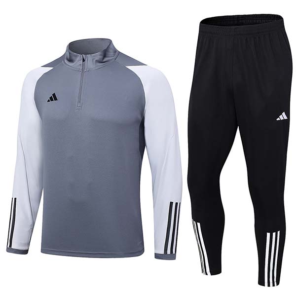 Men's Long Sleeve Fitness Running Half-Pull Training Suit Set AD2329 (Kids & Adults)