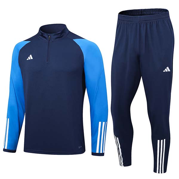 Men's Long Sleeve Fitness Running Half-Pull Training Suit Set AD2329 (Kids & Adults)