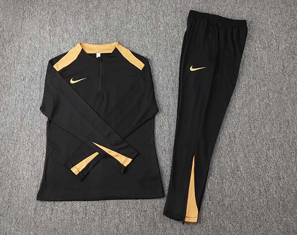 Men's Long Sleeve Fitness Running Half-Pull Training Suit Set NK2405 (Kids & Adults)