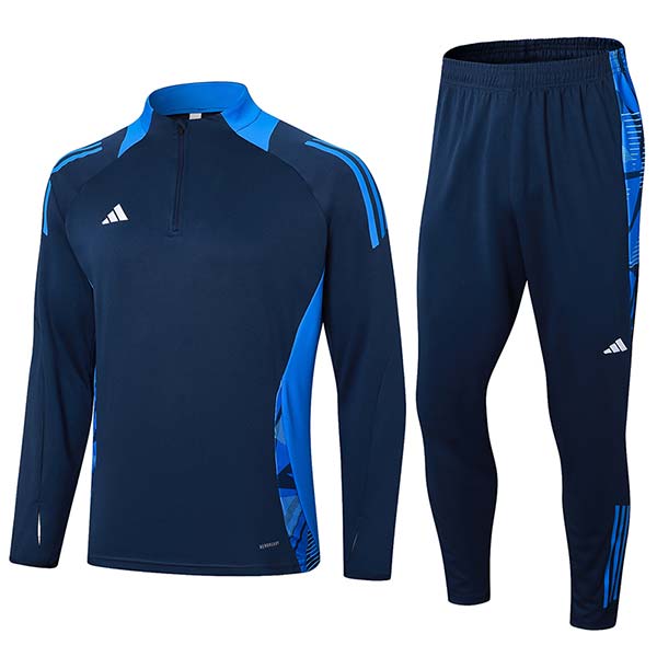 Men's Long Sleeve Fitness Running Half-Pull Training Suit Set AD2406 (Kids & Adults)