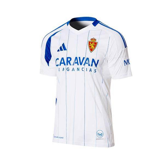 Real Zaragoza 2024/25 Home Football Jersey 1:1 Copy (S~2XL) - AIDK Sport