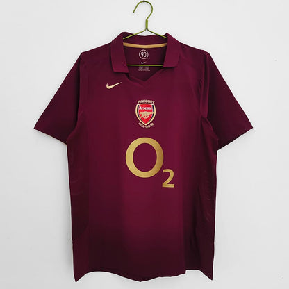 2005-06 Arsenal Home Football Jersey 1:1 Copy (S~2XL)