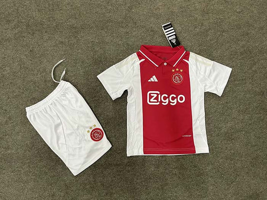 Ajax 2024/25 Home Football Full Kit 1:1 Copy (KIDS)