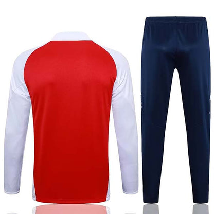 2024/2025 Arsenal Half-Pull Training Suit Red Set (S~2XL)