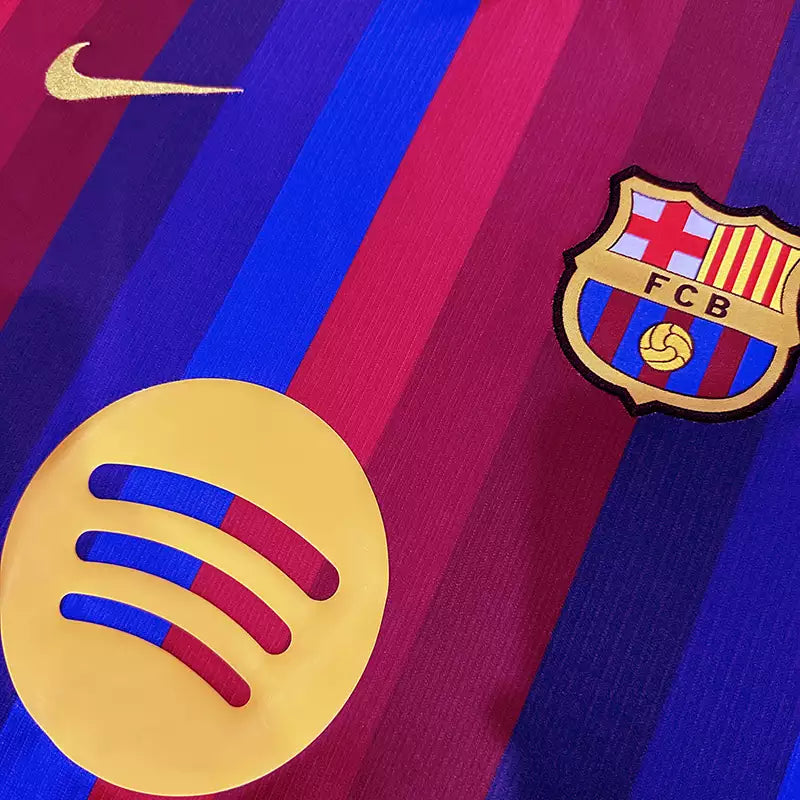 Barcelona 2026/2027 Home Football Jersey Fans Version 1:1 Copy (S~4XL)