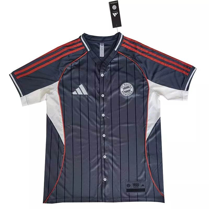 Bayern München 2025-26 Baseball Jersey (S~4XL) - AIDK Sport