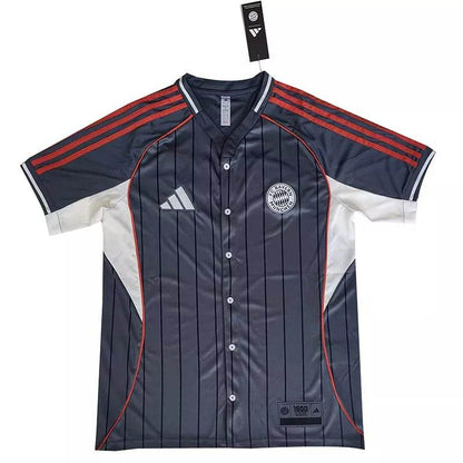 Bayern München 2025-26 Baseball Jersey (S~4XL) - AIDK Sport