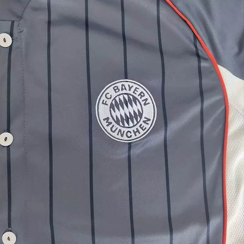Bayern München 2025-26 Baseball Jersey (S~4XL) - AIDK Sport