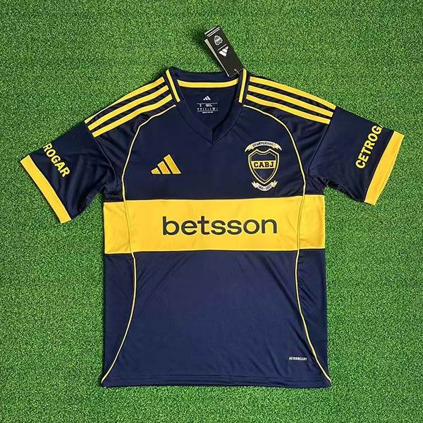 Boca Juniors 2025/26 Home Football Jersey 1:1 Copy (S~4XL) - AIDK Sport