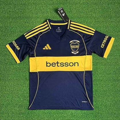 Boca Juniors 2025/26 Home Football Jersey 1:1 Copy (S~4XL) - AIDK Sport
