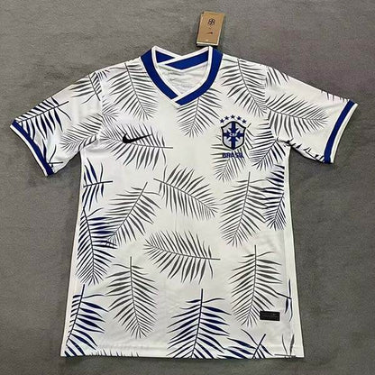 Brazil 2025 Special Edition Football Jersey White 1:1 Copy (S~2XL) - AIDK Sport
