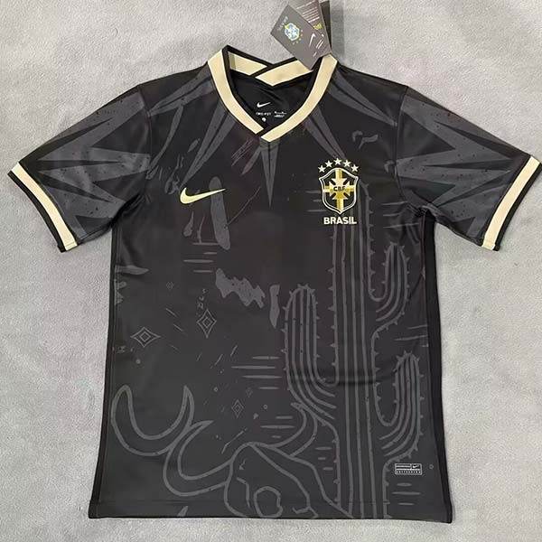 Brazil 2025 Special Edition Football Jersey Black 1:1 Copy (S~2XL) - AIDK Sport