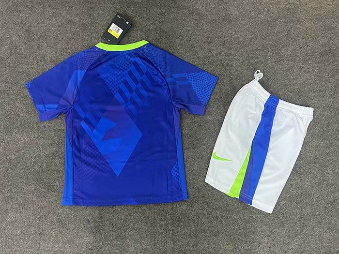Brazil 2025 Away Football Full Kit 1:1 Copy (KIDS) - AIDK Sport