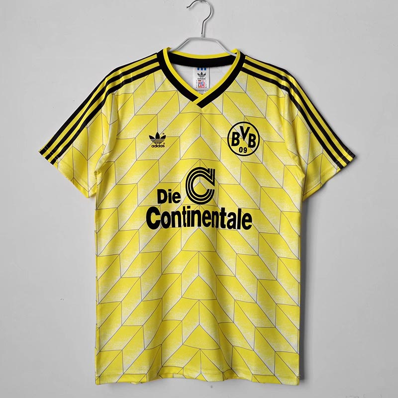 1988 Dortmund Away Football Jersey 1:1 Copy (S~2XL)