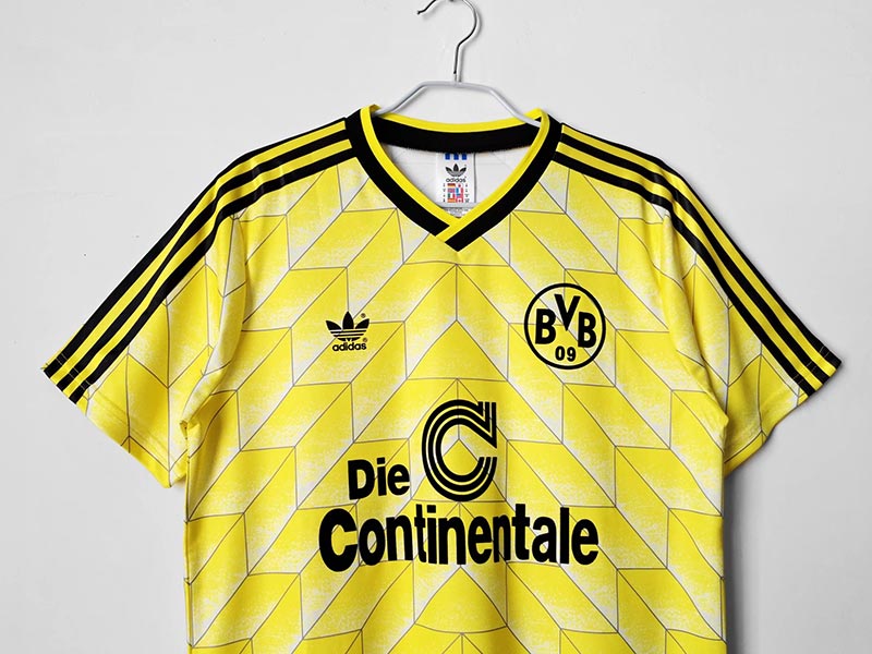 1988 Dortmund Away Football Jersey 1:1 Copy (S~2XL)