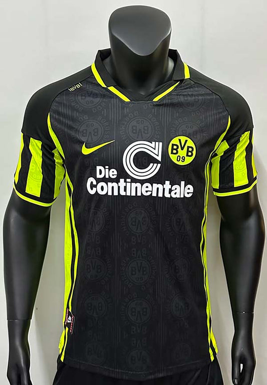 1995-1996 Dortmund Away Football Jersey 1:1 Copy (S~2XL)