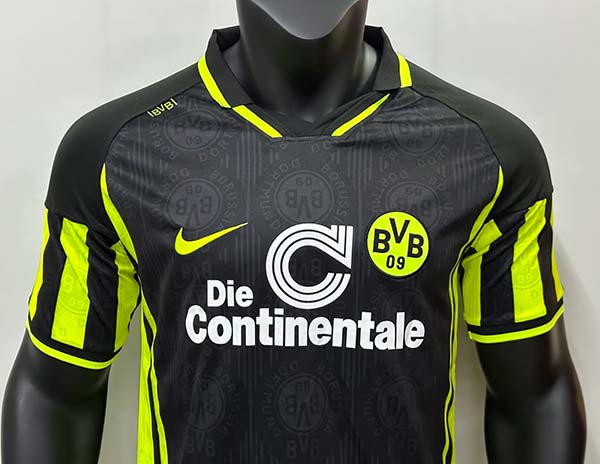 1995-1996 Dortmund Away Football Jersey 1:1 Copy (S~2XL)