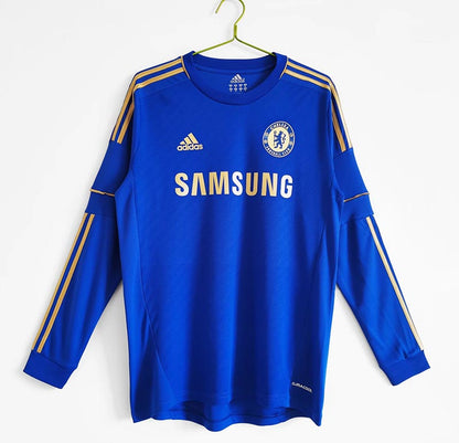 2012-13 Chelsea Home Football Jersey Long Sleeve 1:1 Copy