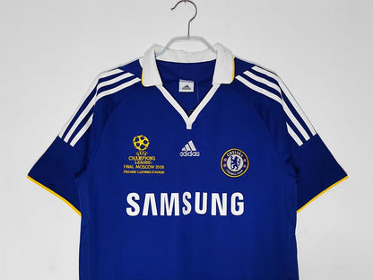 2007-08 Chelsea Home Football Kit-Champions League final (S~2XL)