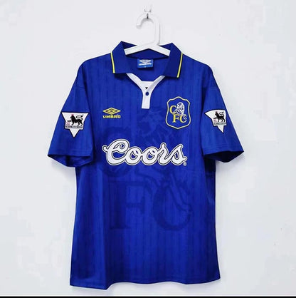 1995-97 Chelsea Home Football Jersey 1:1 Copy (S~2XL)