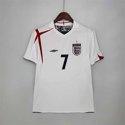 2006 FIFA World Cup England Home Retro Football Jersey 1:1 Copy (S~2XL)