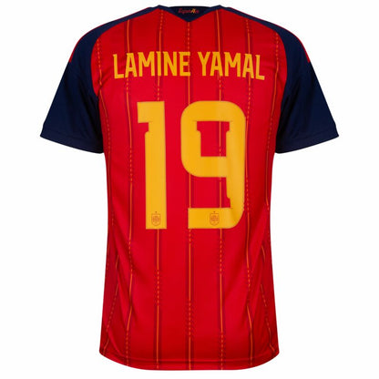adidas Spain Home Lamine Yamal 19 Shirt 2026-2027 (Fan Version)