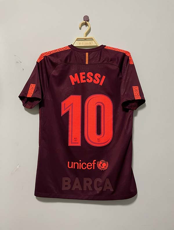 2017-2018 Barcelona Third Football Jersey 1:1 Thai Quality (S~2XL)