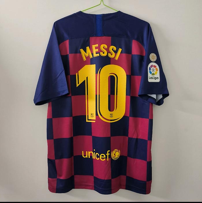 2019-20 Barcelona Home Football Jersey 1:1 Copy (S~2XL)