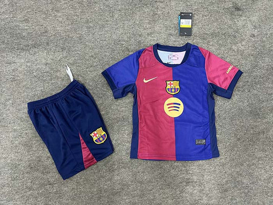 FC Barcelona 2024/25 Home Football Full Kit 1:1 Copy (KIDS)