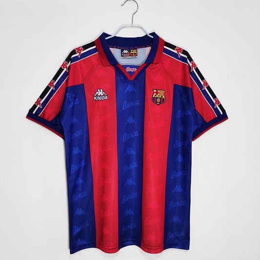 1995-97 Barcelona Home Football Jersey 1:1 Copy (S~2XL)