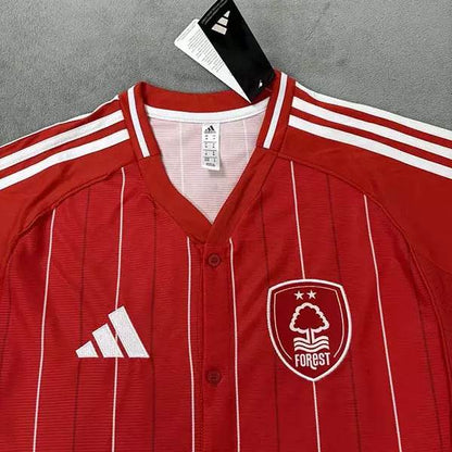 Adidas Nottingham Forest 2025 US Baseball Shirt (S~2XL) - AIDK Sport
