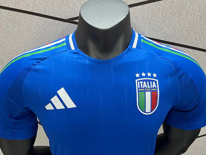 Italy 2024 Euro Home Football Kit 1:1 Copy (Player Version)