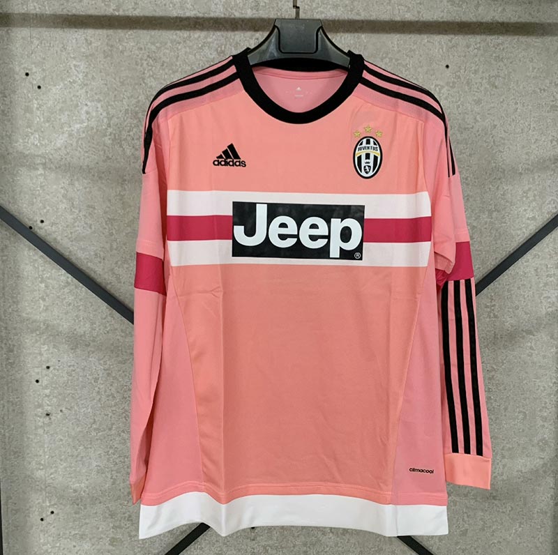 2015-2016 Juventus Away Football Jersey Long Sleeve 1:1 Copy