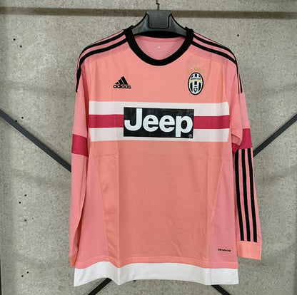 2015-2016 Juventus Away Football Jersey Long Sleeve 1:1 Copy