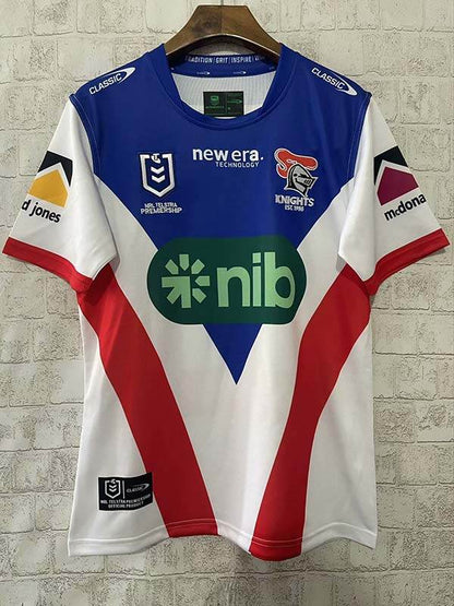 NRL Newcastle Knights 2025 Mens Replica Away Rugby Football Jersey (S-5XL) - AIDK Sport