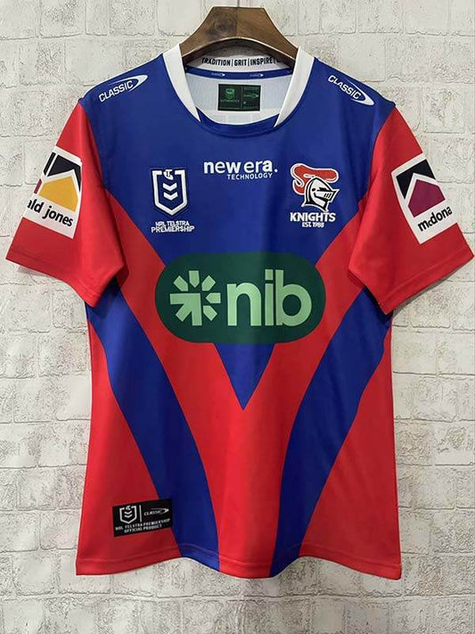 NRL Newcastle Knights 2025 Mens Replica Home Rugby Football Jersey (S-5XL) - AIDK Sport