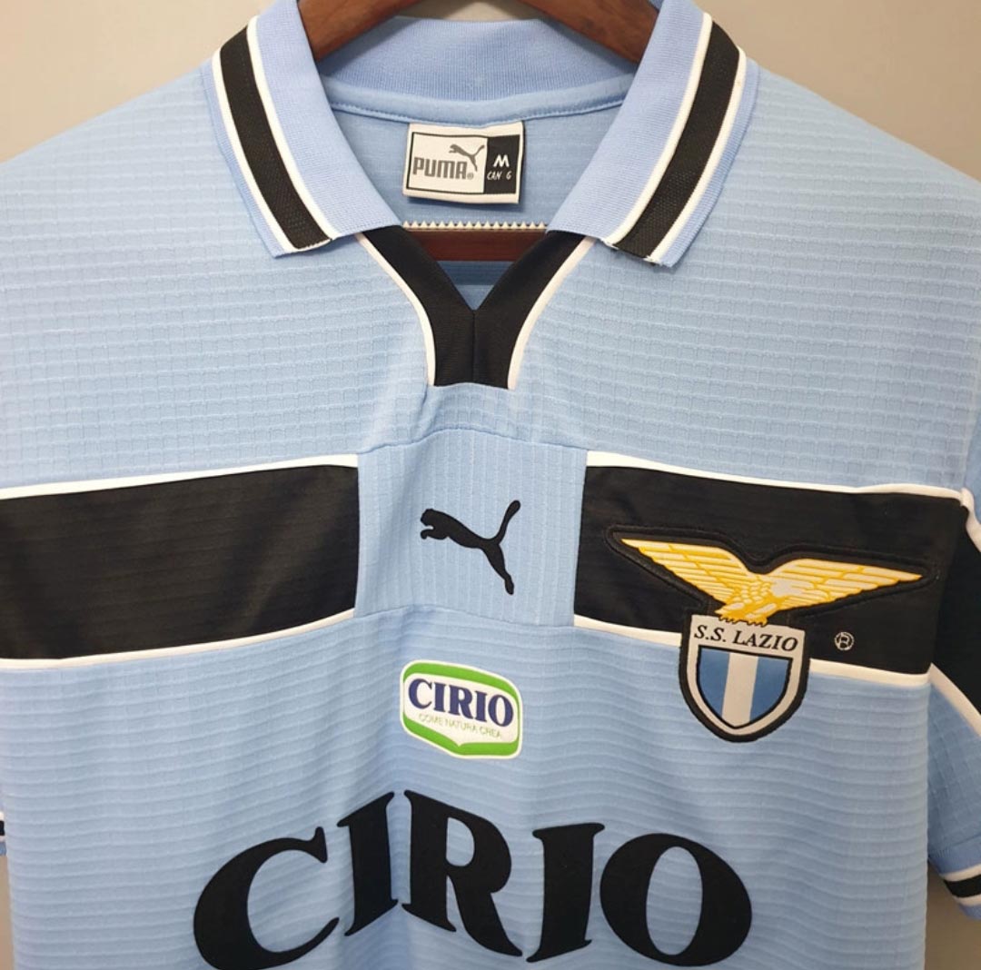 1998-99 Lazio Home Football Jersey 1:1 Copy (S~2XL)