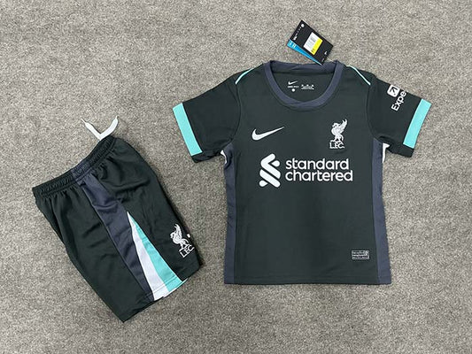 Liverpool FC 2024/25 Away Football Full Kit 1:1 Copy (KIDS)