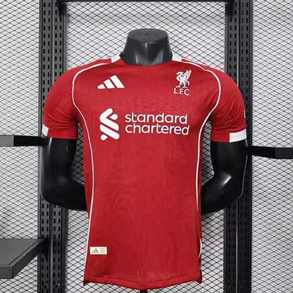 Liverpool FC 2025/26 Home Football Kit 1:1 Copy (Player Version)