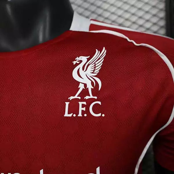 Liverpool FC 2025/26 Home Football Kit 1:1 Copy (Player Version)