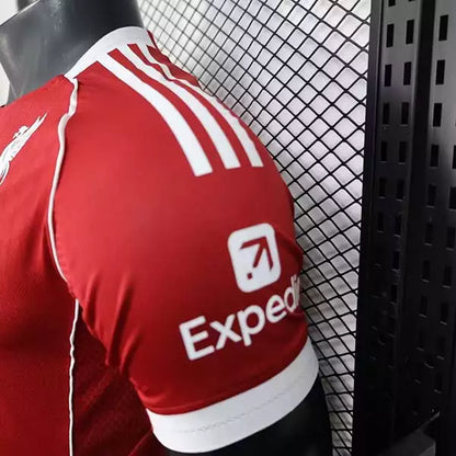 Liverpool FC 2025/26 Home Football Kit 1:1 Copy (Player Version)
