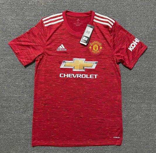 2020-21 Manchester United Home Football Jersey 1:1 Copy (S~2XL)