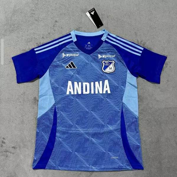 Millonarios 2025 Home Football Jersey Fan Version (S~XXL) - AIDK Sport