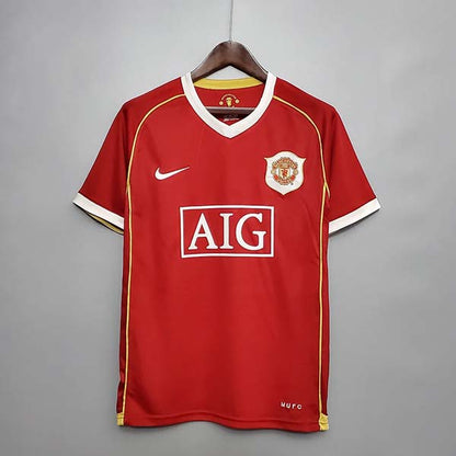 2006-2007 Manchester United Home Football Jersey 1:1 Copy (S~2XL)