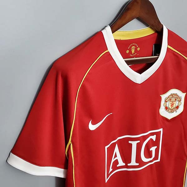 2006-2007 Manchester United Home Football Jersey 1:1 Copy (S~2XL)