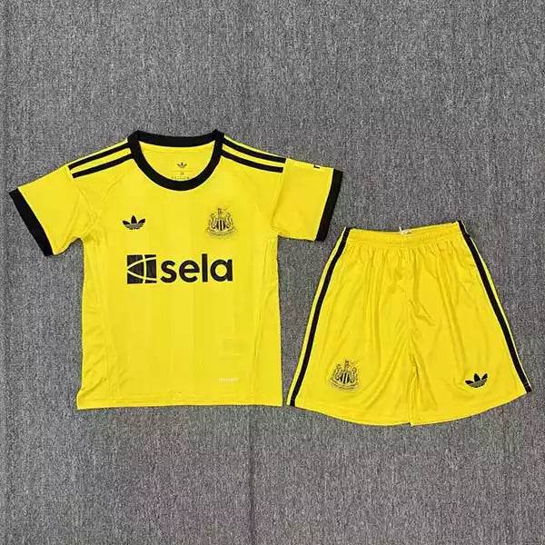 Newcastle United 2025/26 Goalkeeper Football Full Kit Yellow (KIDS) - AIDK Sport