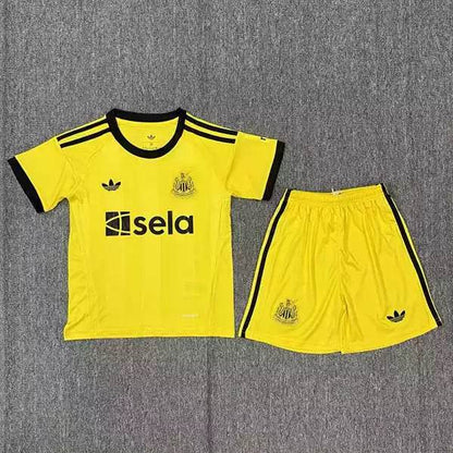 Newcastle United 2025/26 Goalkeeper Football Full Kit Yellow (KIDS) - AIDK Sport