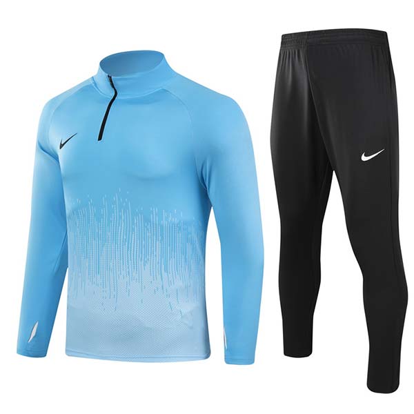 Men's Long Sleeve Fitness Running Half-Pull Training Suit Set NKB01 (Kids & Adults)