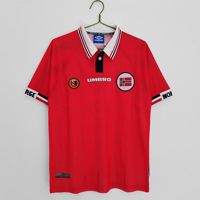 1998-1999 Norway Home Football Jersey 1:1 Copy (S~2XL)