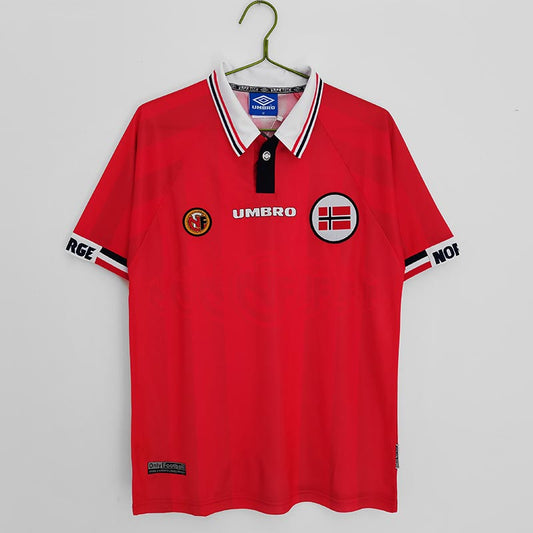 1998-1999 Norway Home Football Jersey 1:1 Copy (S~2XL)